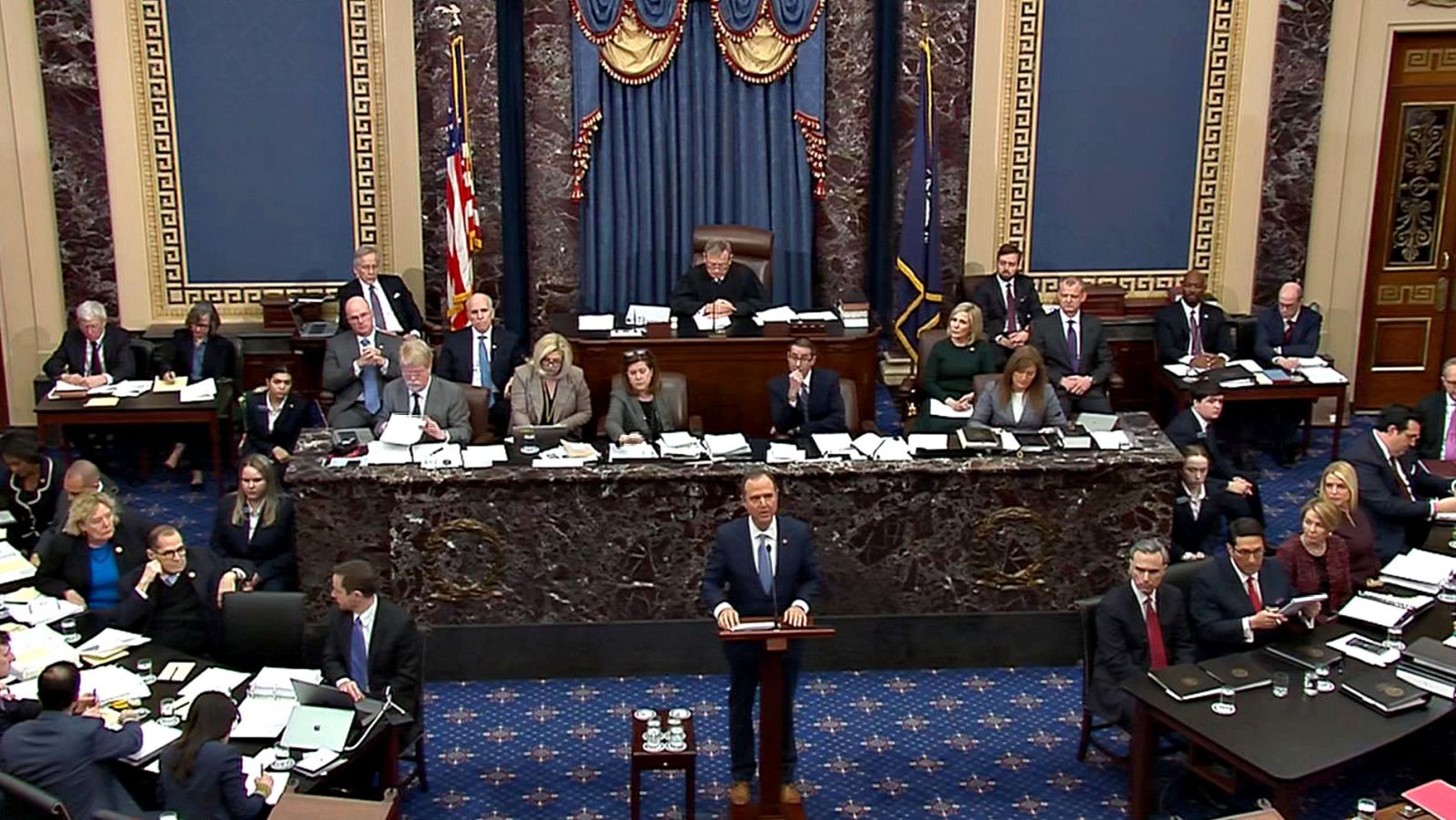 El Senado inicia el 'impeachment' contra Donald Trump
