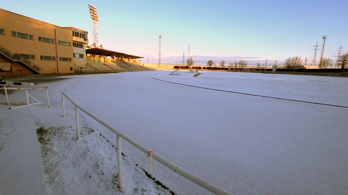 Telediario 1 - Las Pistas, el campo humilde en el que Real Madrid y Unionistas jugarán este miércoles