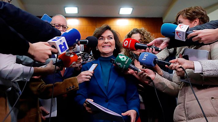 Informativo 24h - Calvo asegura que Sánchez no hablará de la reforma del Código Penal con ningún presidente de las comunidades autónomas