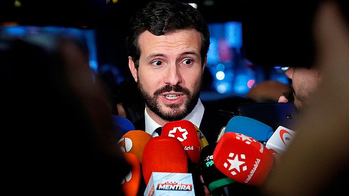 Informativo 24h - Casado pide a Sánchez que suspenda "de forma inmediata" su reunión con Torra