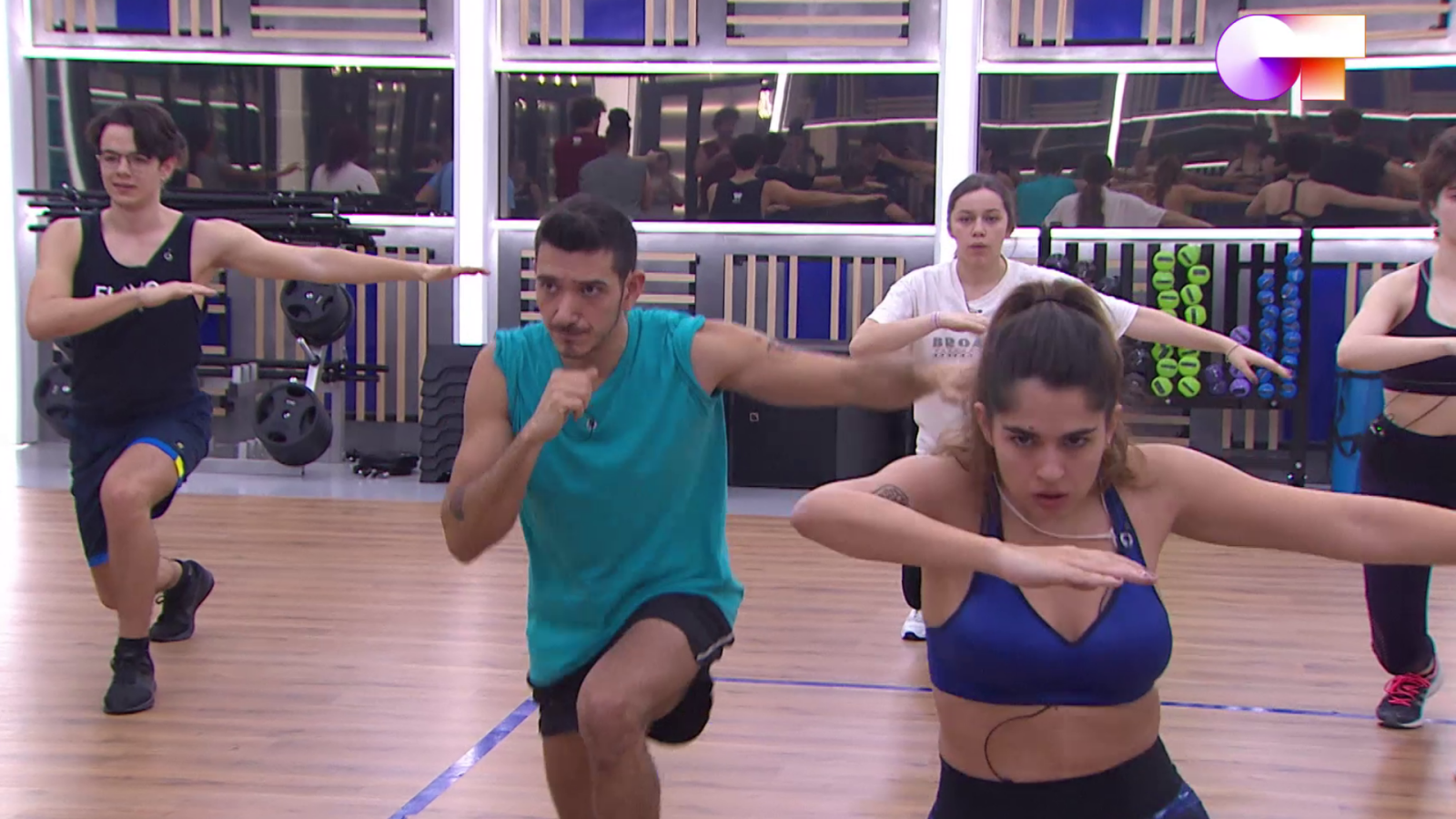Así ha sido la clase de 'body combat' con Cesc Escolà