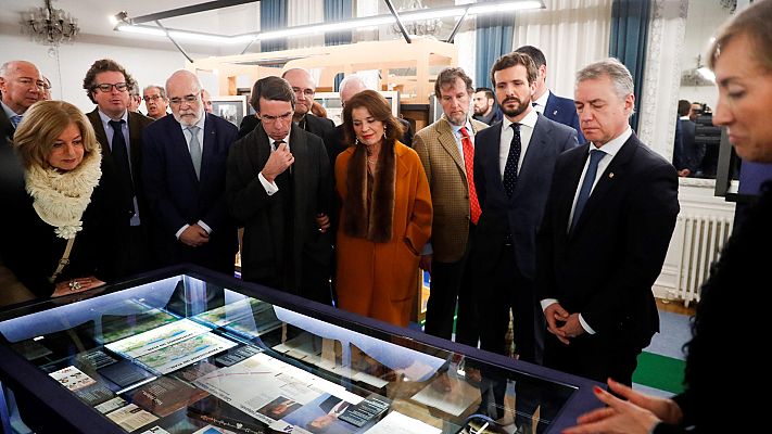 Telediario 1 - Homenajes a Gregorio Ordóñez en el 25 aniversario de su asesinato por ETA