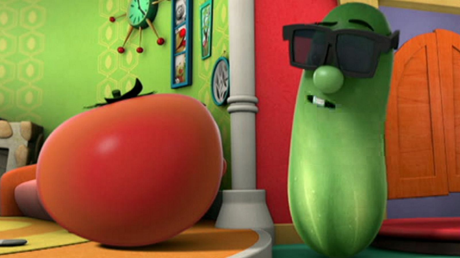 Veggie Tales en casa  - Un pepino guay - RTVE.es - Veggietales | Ver