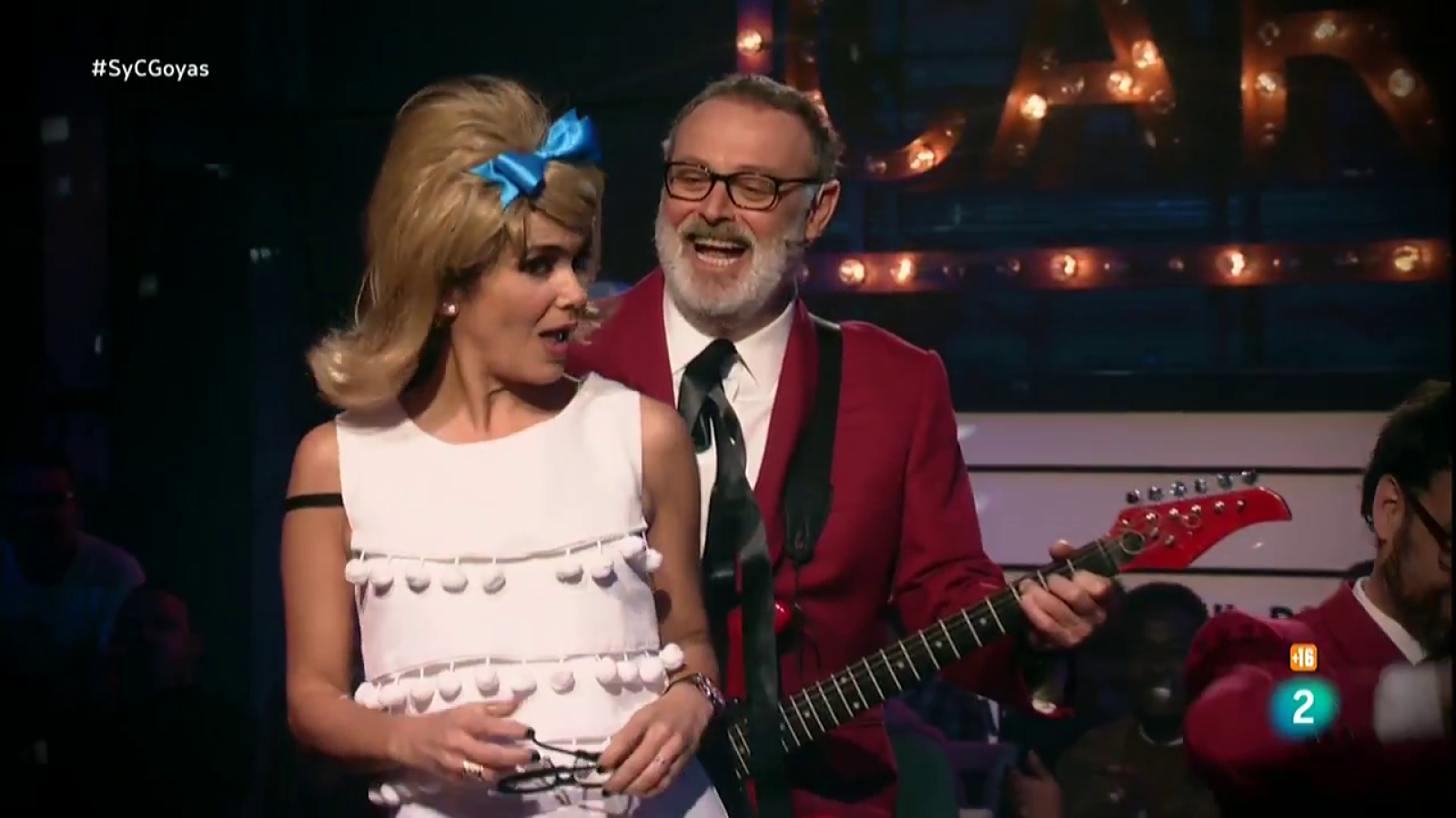 Elena Sánchez es Marisol y su 'Tómbola', ¡así terminaba #SyCGoyas!