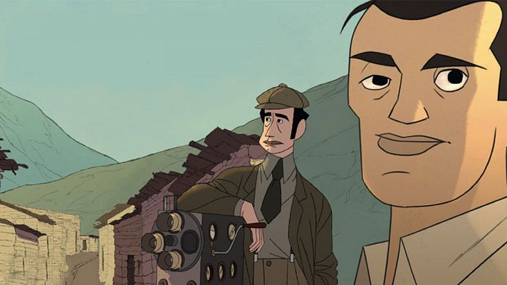 Telediario 1 - Estudiantes de cine de animación analizan las nominadas a los Goya