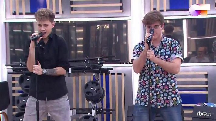 OT 2020 - Hugo y Gèrard interpretan "Sucker" en el 2o pase Gala 2