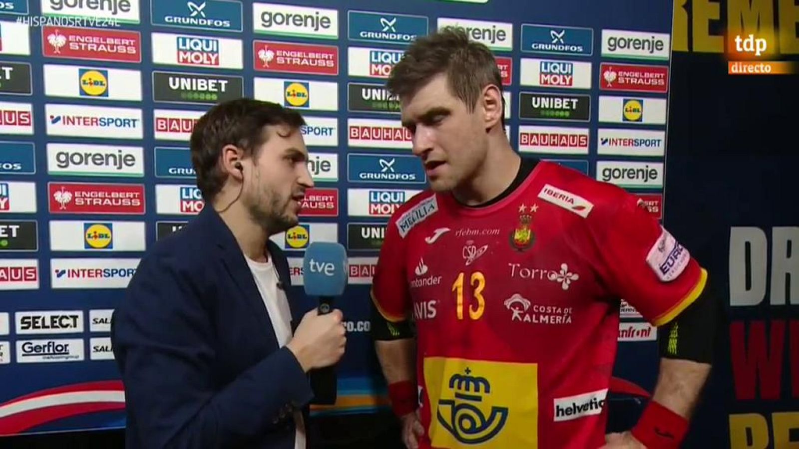 Julen Aguinagalde: "El equipo ha sabido competir hasta el último minuto y ahora a por Croacia el domingo"