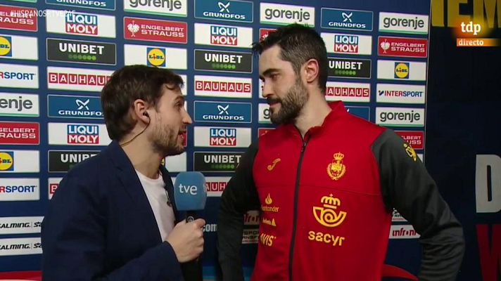 Europeo de Balonmano - Raúl Entrerríos: "Tenemos algo muy bonito por delante para pensar en la retirada"