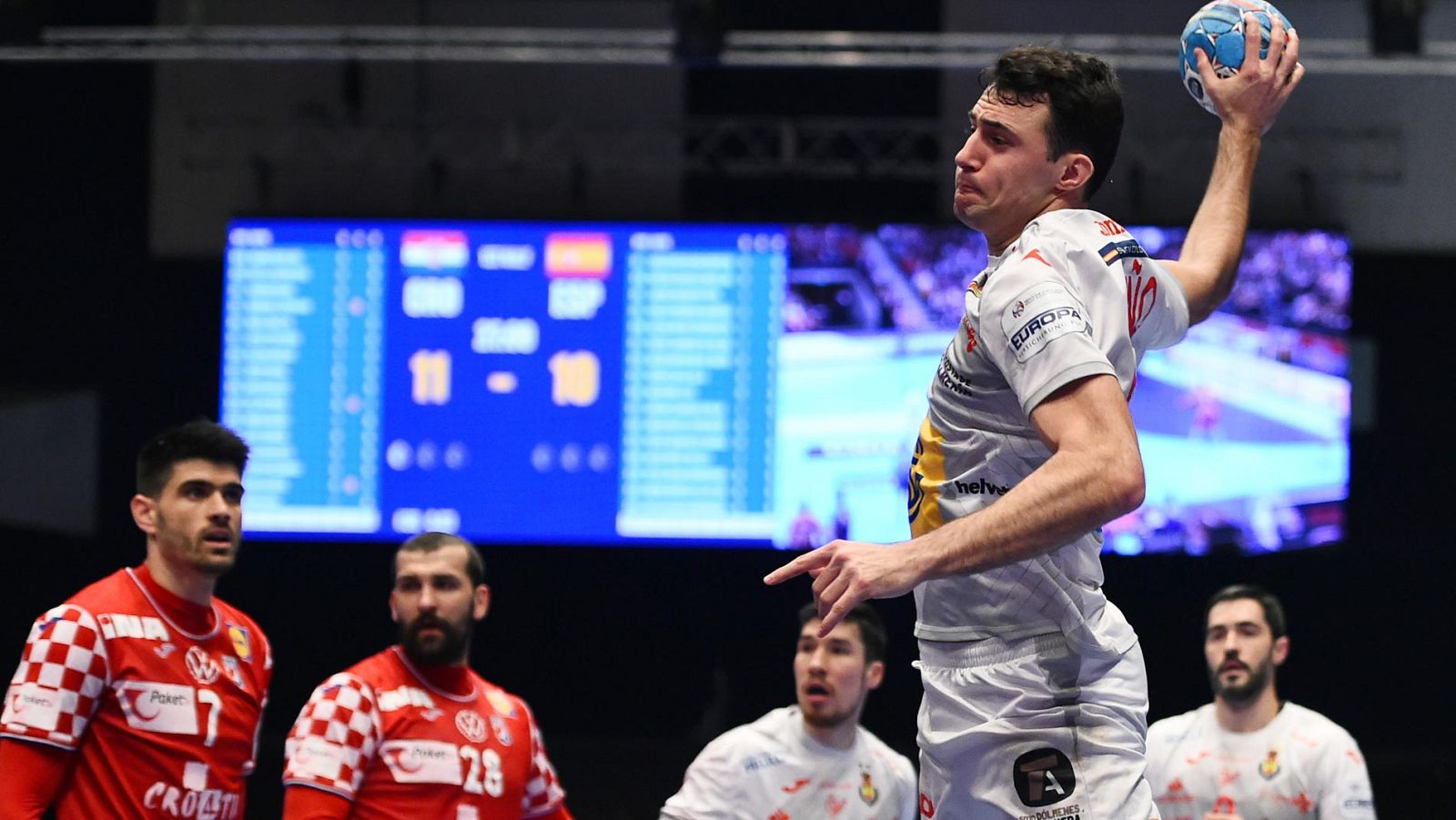 Europeo de balonmano - Los Hispanos, contra Croacia y la grada en la final - RTVE.es | Ver