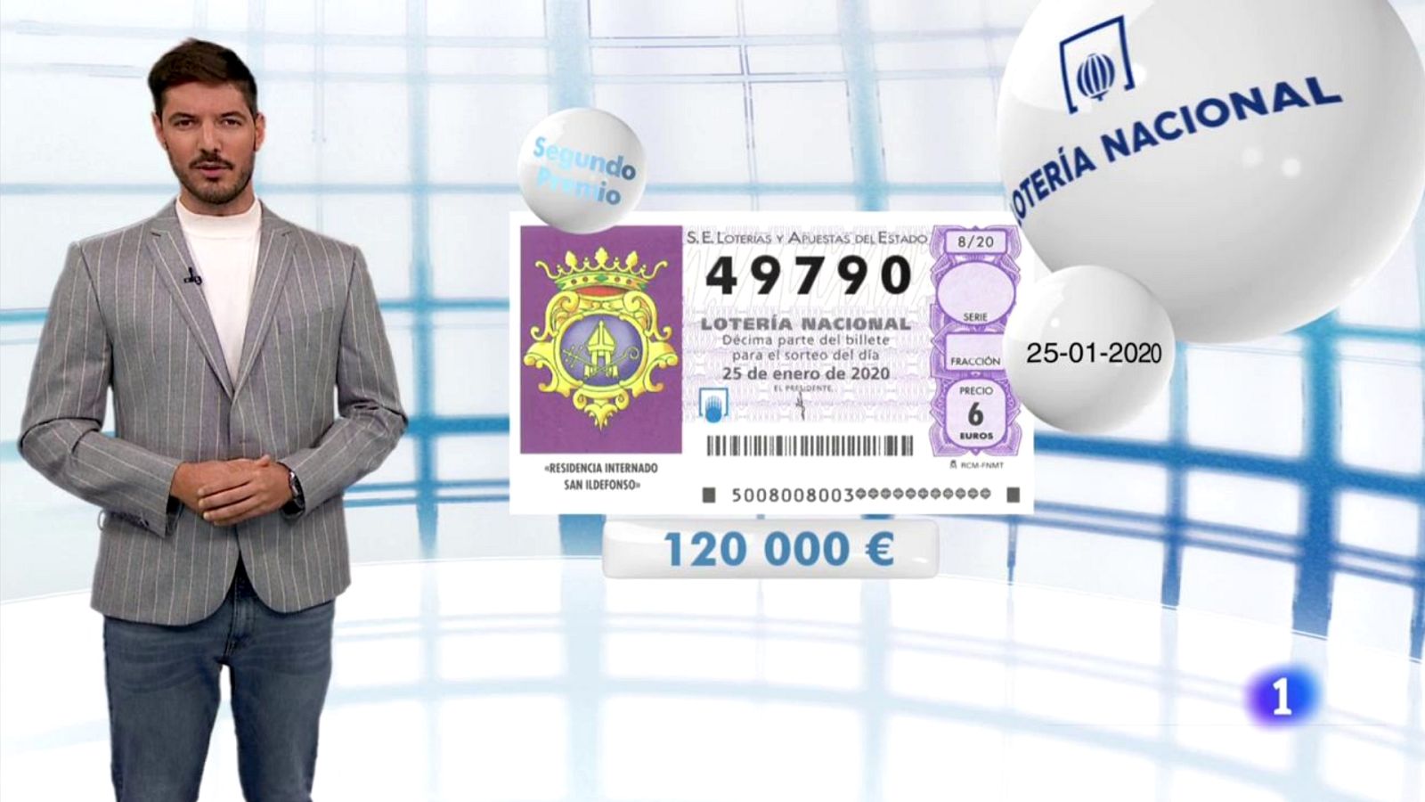 Lotería Nacional - 25/01/20 - ver ahora