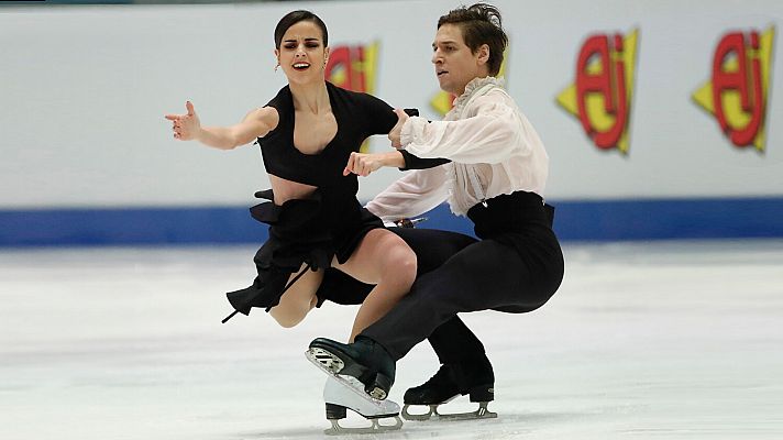 Patinaje sobre hielo - Patinaje artístico - Campeonato de Europa. Programa libre danza