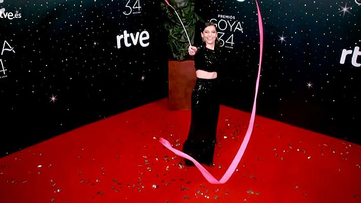 Premios Goya - Irene Visedo, en la cámara glamur de los Goya