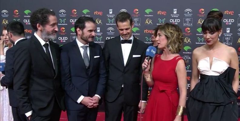 Telediario 1 - Los directores de 'La trinchera infinita', sobre el rodaje: "Nos sentimos arropados por el equipo andaluz"