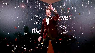 Premios Goya - Jon Kortajarena posa en la cmara glamur | Ver