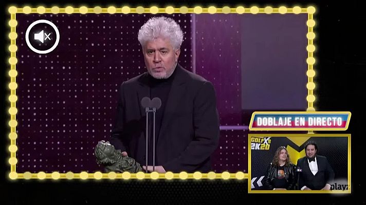 Goyas Golfos - El doblaje de Pedro Almodóvar y las fotocopias