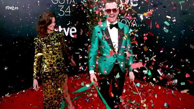 Premios Goya- Macarena Gmez y Aldo Comas, los ms divertidos en la cmara glamur