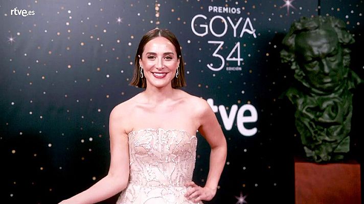 Premios Goya - Tamara Falcó, en la cámara glamur de los Goya