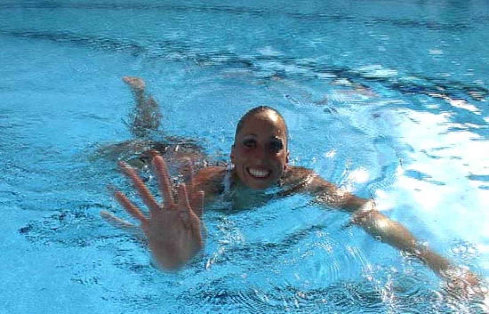 Éste ha sido el ejercicio libre que ha llevado a cabo Gemma Mengual en la fase preliminar del Mundial de Natación de Roma.