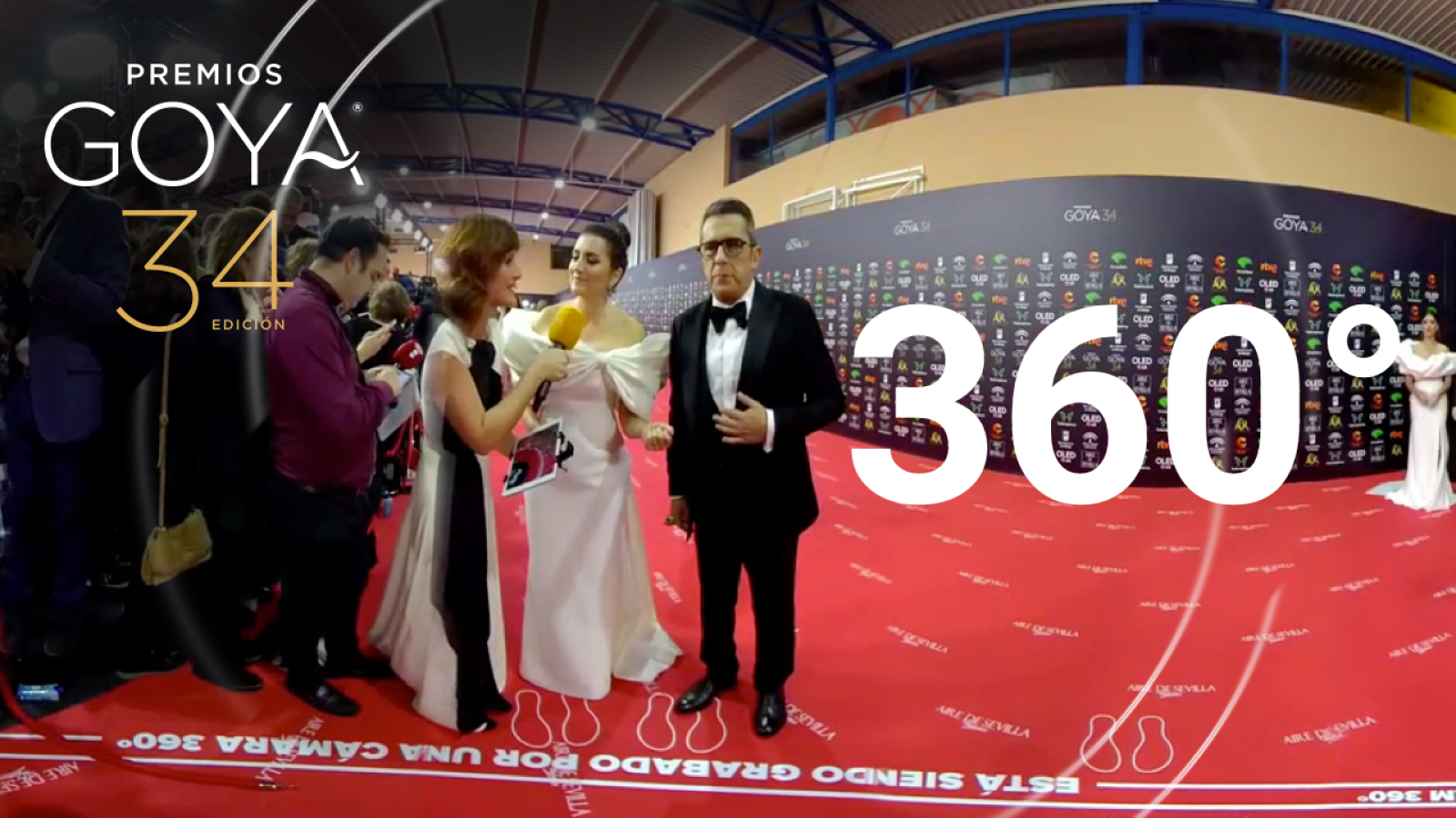Andreu Buenafuente y Silvia Abril descubren la cámara 360º de los Premios Goya 2020 - LAB RTVE | Ver