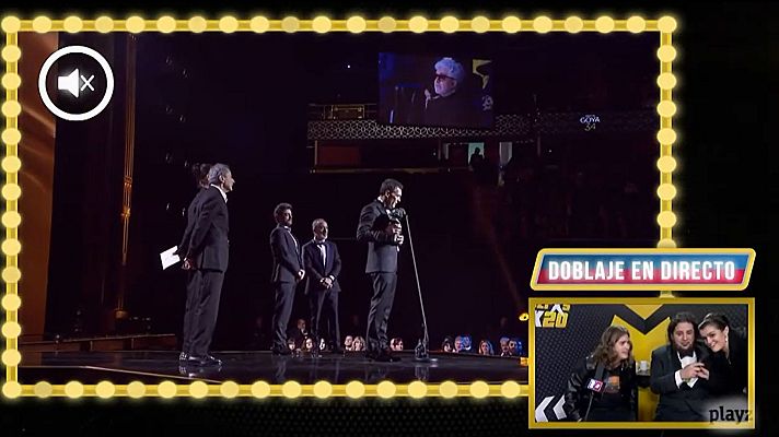 Goyas Golfos - Amaia Romero se cuela en el doblaje de Antonio Banderas