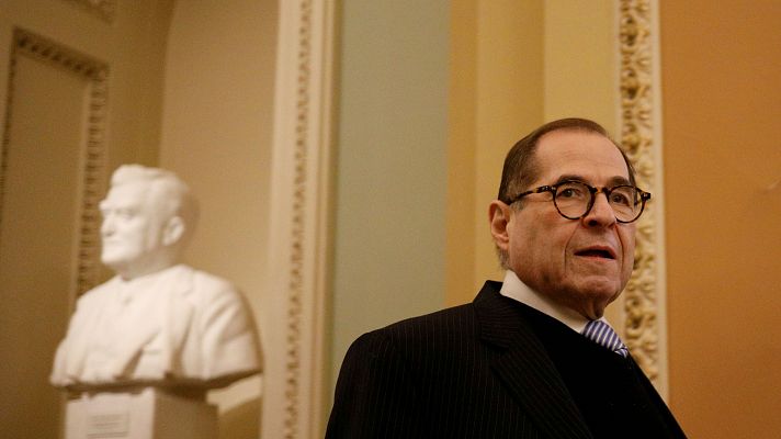 Telediario 1 - El 'impeachment' a Trump, desde dentro