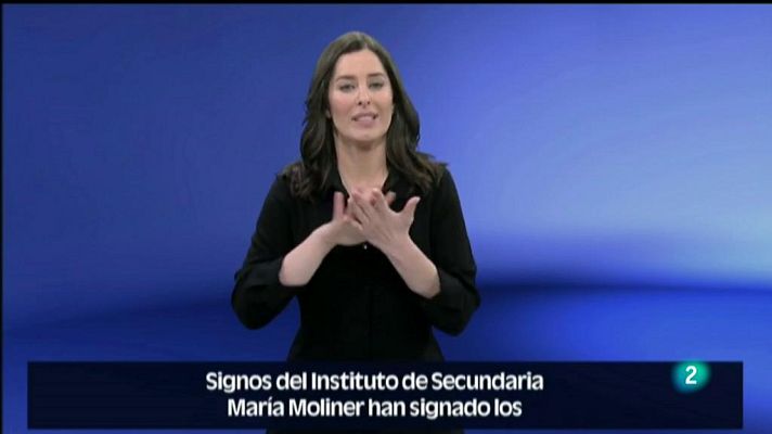 En lengua de signos - Web IES María Moliner de Zaragoza accesible