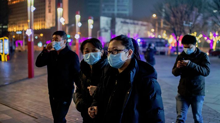 Telediario 1 - El miedo crece en China ante el riesgo de pandemia