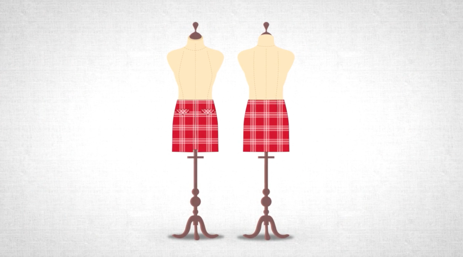 Así se confecciona una minifalda | Ver