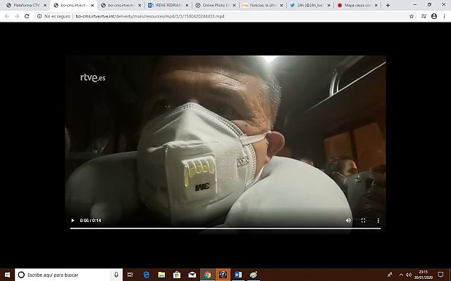 Modo Digital - Los repatriados españoles se acercan al aeropuerto de Wuhan