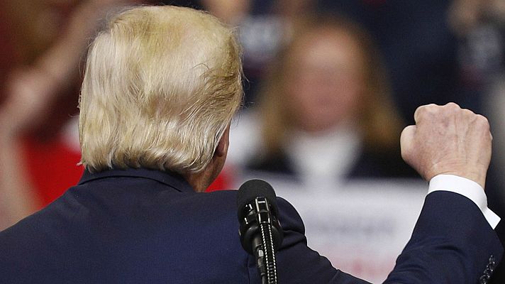 Telediario 1 - Los republicanos, a un paso de bloquear nuevos testigos y concluir el 'impeachment'