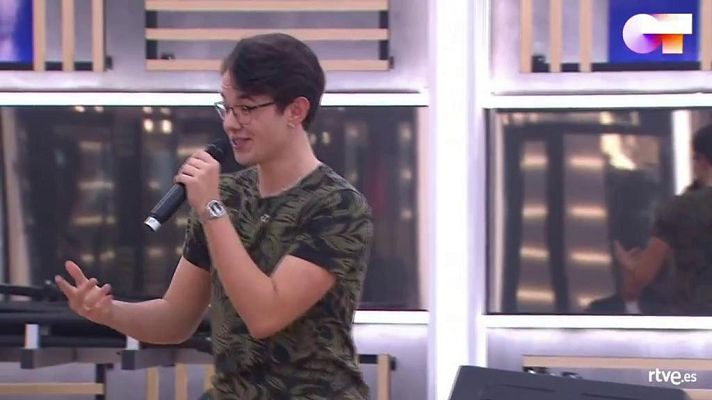 OT 2020 - Flavio canta "Shotgun" - 2o pase de micros