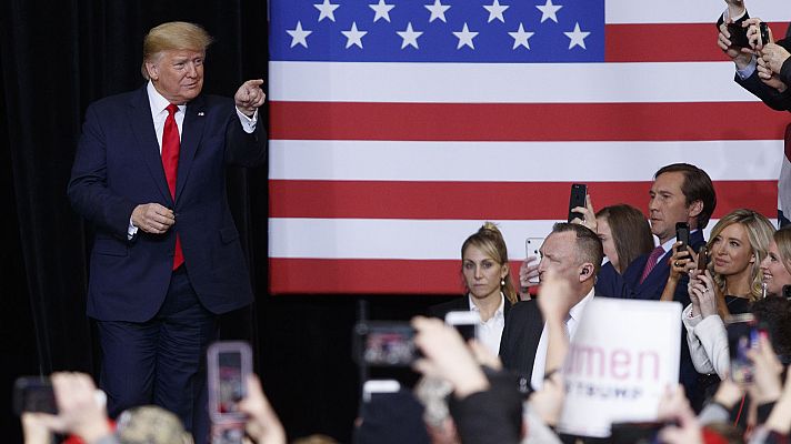 Telediario 1 - El Senado, a un paso de absolver a Trump en el 'impeachment'