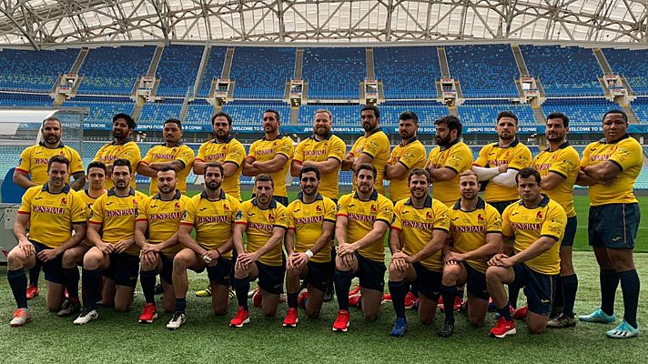 Telediario 1 - La cosmopolita selección española de rugby afronta el Europeo