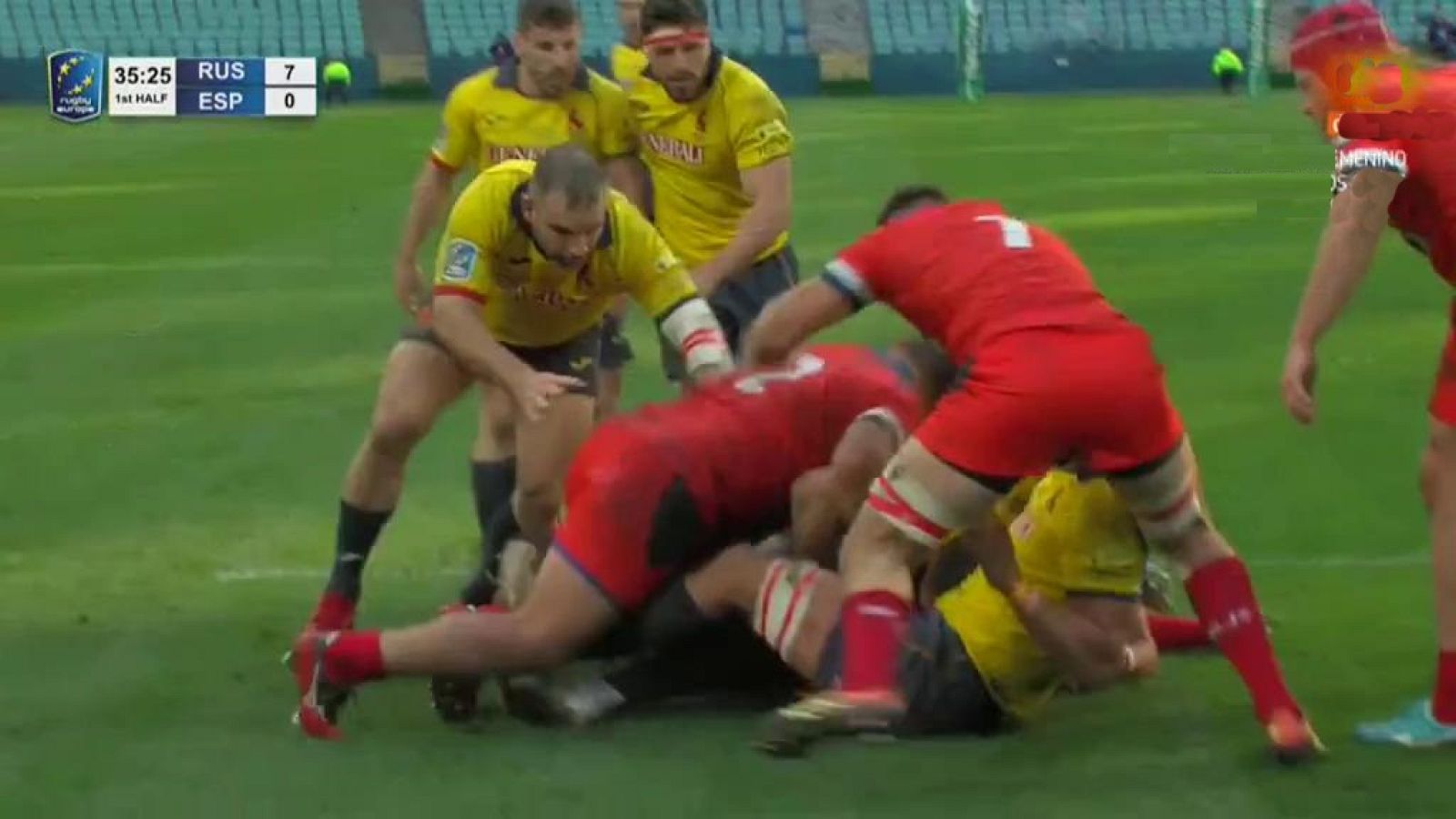 Rugby - Campeonato de Europa masculino: Rusia - España. Desde Sochi (Rusia) - ver ahora