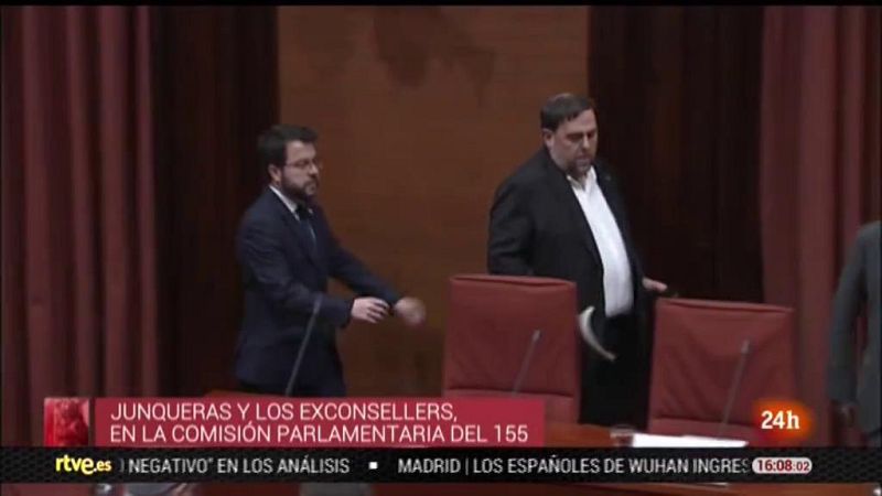 Parlamento - Otros Parlamentos - Los políticos presos en la comisión del 155 del Parlament - 01/02/2020