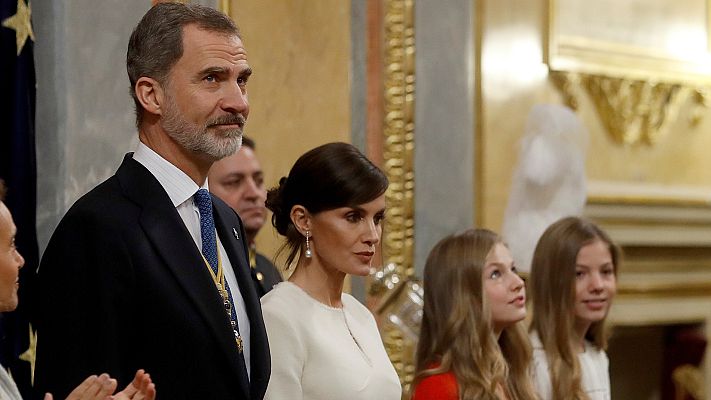 Especiales informativos - El rey Felipe VI: "España no puede ser de unos contra otros, sino de todos y para todos"