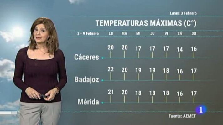 Noticias de Extremadura - El tiempo en Extremadura - 03/02/20