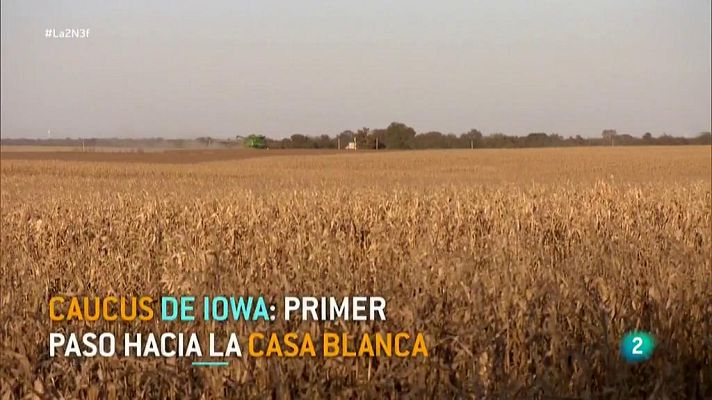 La 2 Noticias - El "caucus" de Iowa: carrera hacia la Casa Blanca