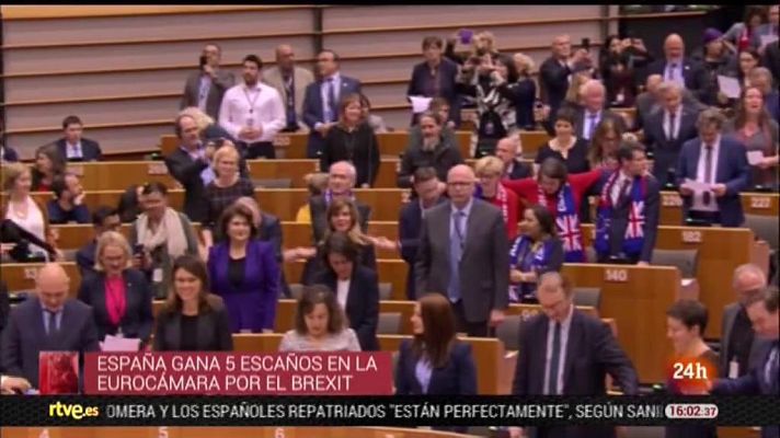 Parlamento - Cinco nuevos eurodiputados españoles tras el Brexit