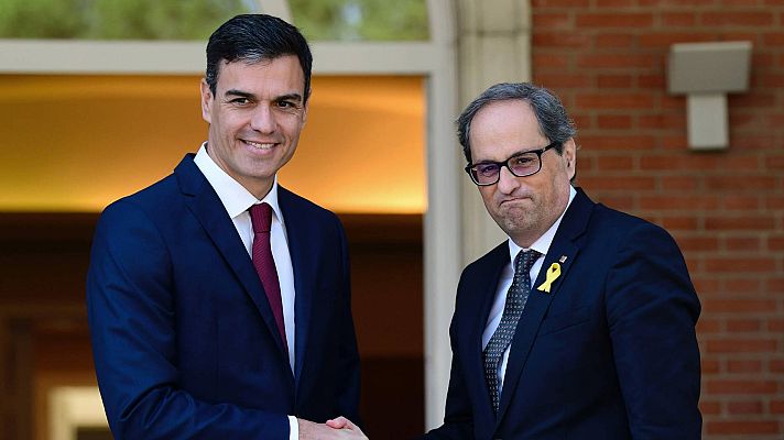 Informativo 24h - El Gobierno reconoce que será "difícil" que la reunión entre Sánchez y Torra "dé fruto en el corto plazo"