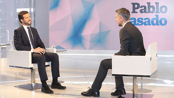 Telediario 1 - Casado pide a Ciudadanos unir fuerzas para "converger en una misma plataforma"