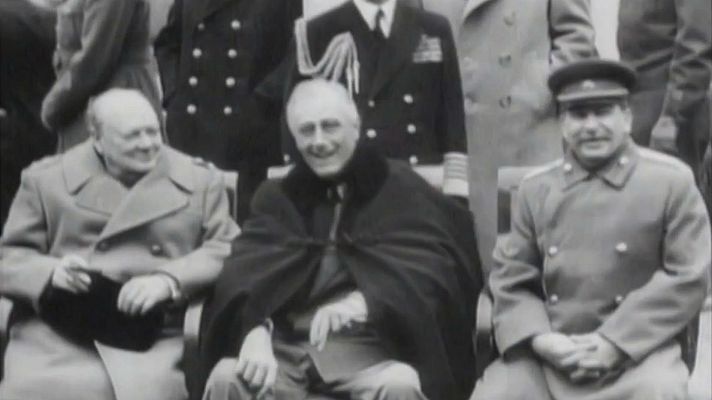 Telediario 1 - La Conferencia de Yalta: 75 años del reparto de Europa