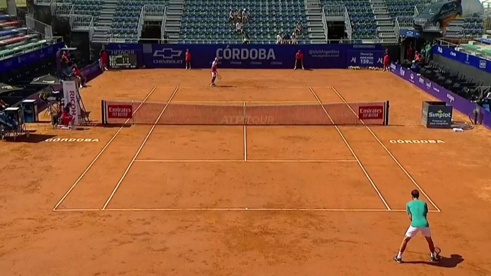 Tenis - ATP 250 Torneo Córdoba: F. Bagnis - A. Ramos Viñolas - ver ahora