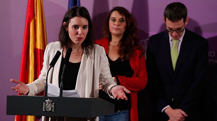 Informativo 24h - Irene Montero avanza que "en cuestión de semanas" impulsará la ley de libertades sexuales