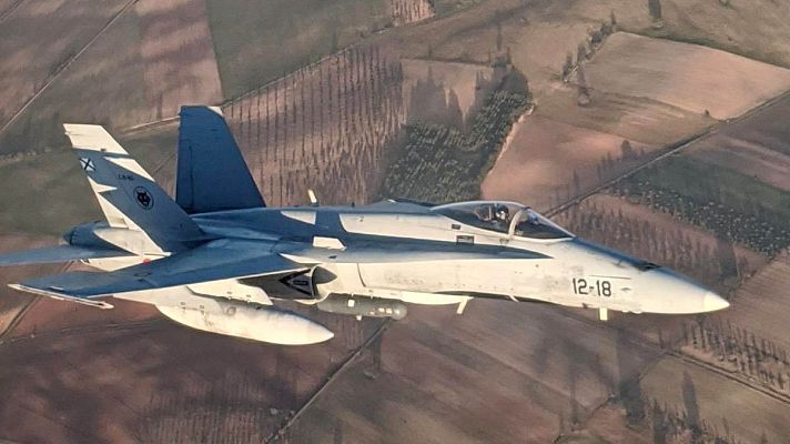 Telediario 1 - El piloto que evaluó los daños del Air Canada