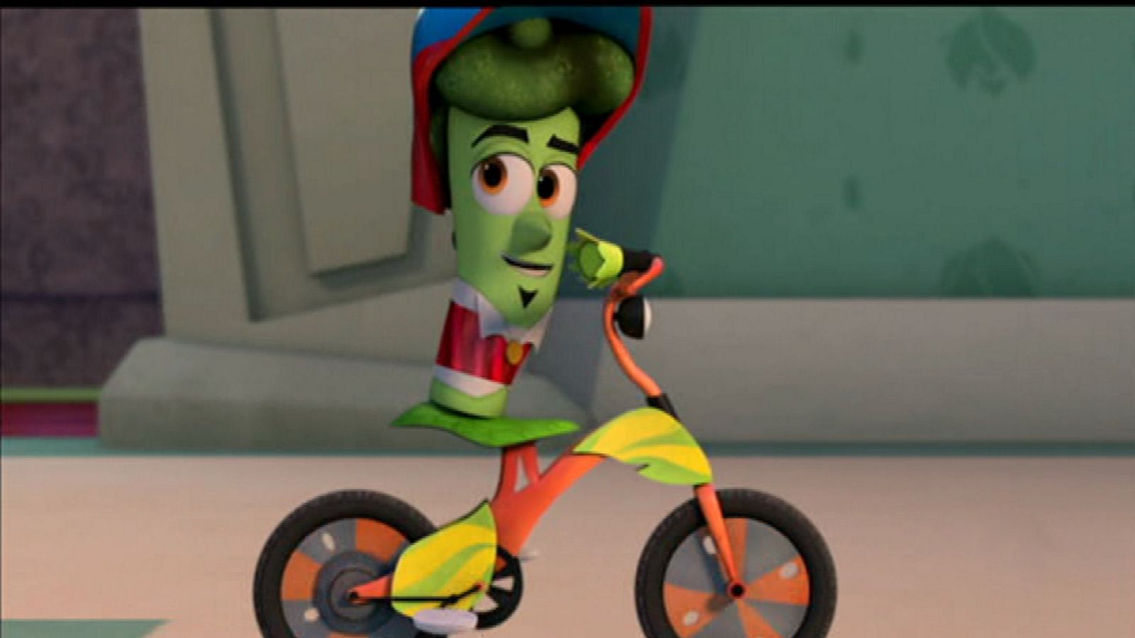 Veggie Tales en casa  - Las clases de bicicleta de Archibald - RTVE.es - Veggietales | Ver