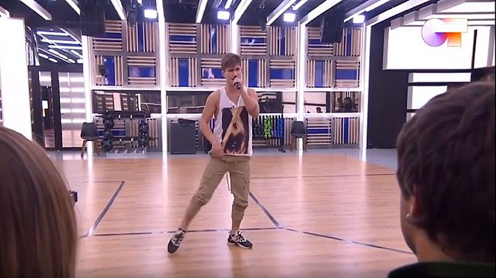 OT 2020 - Nick canta "Thriller" 1r pase de micros
