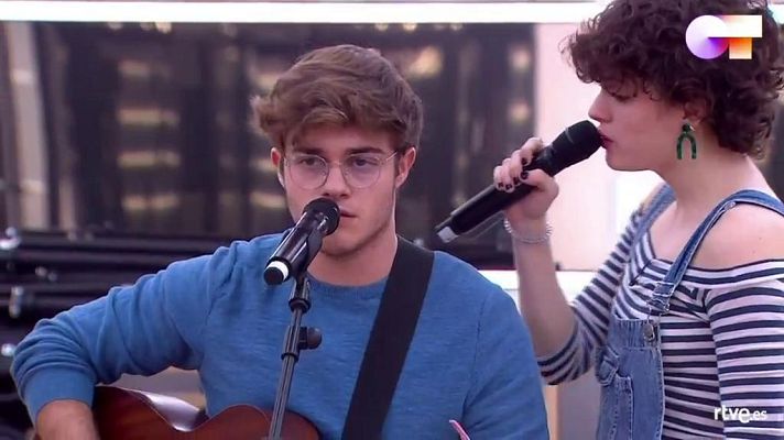 OT 2020 - Gèrard y Anne cantan "Wicked game" 1r pase de micros