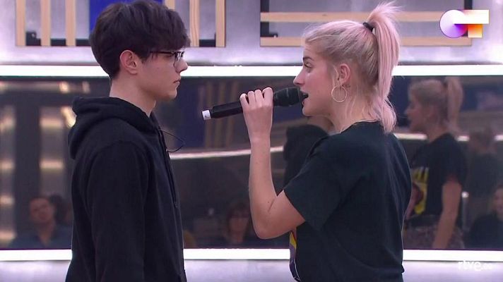 OT 2020 - Samantha y Flavio cantan "Call me maybe" 1r pase micros