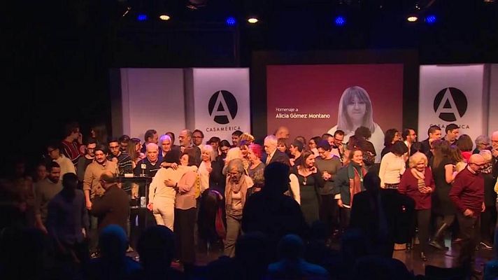 Telediario 1 - El adiós a Alicia Gómez Montano